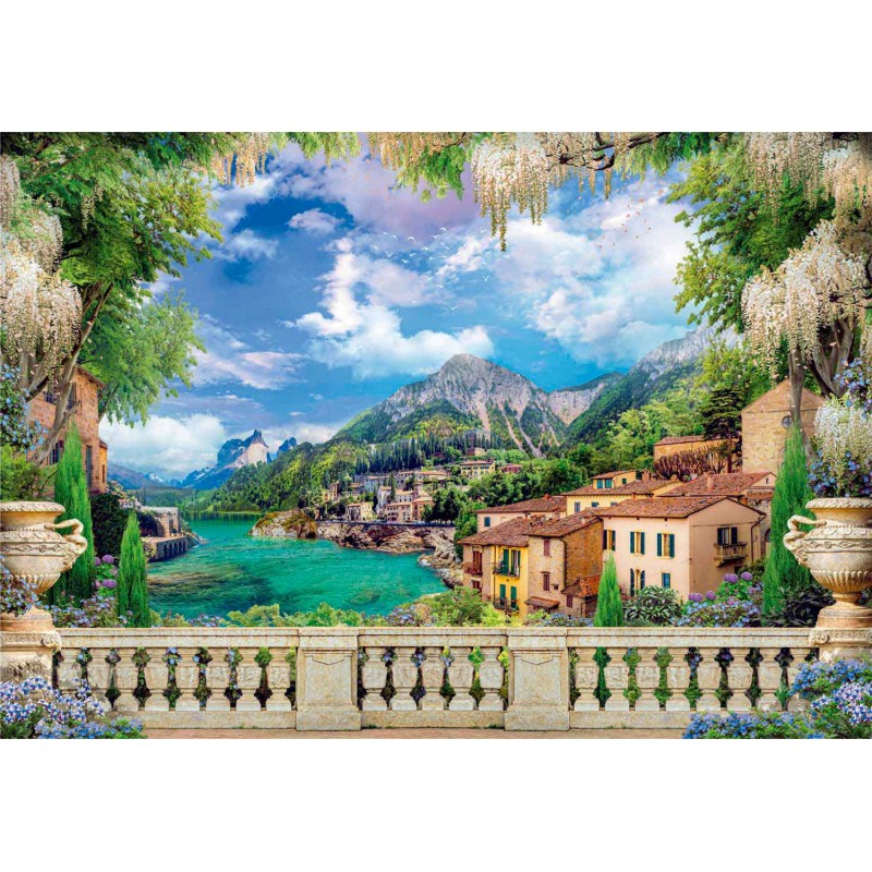 Clementoni Puzzle Luxurious Lake Terrace Pi Ces Kubekings