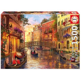 Puzzle Educa Coucher de Soleil à Venise de 1500 Pièces Puzzles Educa - 1