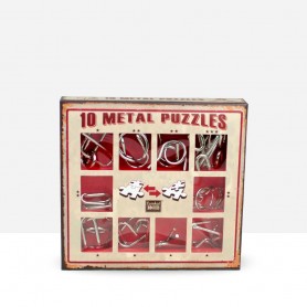 Métal Puzzles Rouge - Eureka! 3D Puzzle