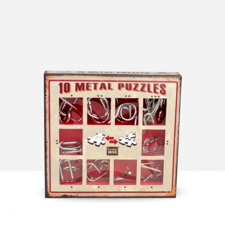 Métal Puzzles Rouge - Eureka! 3D Puzzle
