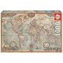 Puzzle Educa El Mundo, Carte politique (Mini) 1000 pièces - Puzzles Educa