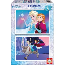Puzzle Educa Frozen 2x20 Puzzles Educa - 1