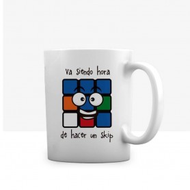 Taza Cubo de Rubik Skip