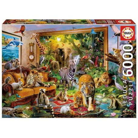 Educa Puzzle Entrer dans la pièce 6000 pièces - Educa Puzzles