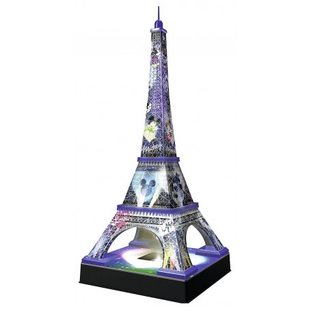 Puzzle 3D Ravensburger Disney Night Edition Tour Eiffel - kubekings