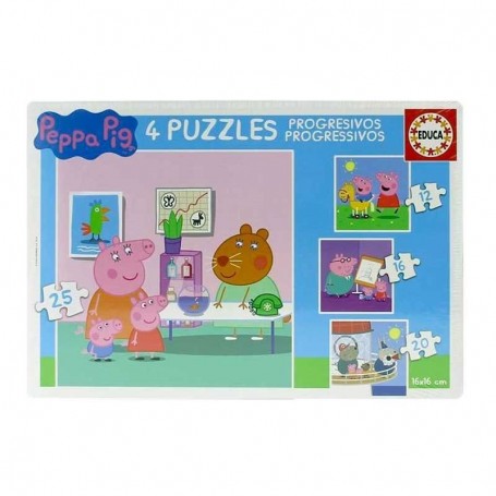 Puzzle Educa Progresivos Peppa - Puzzles Educa