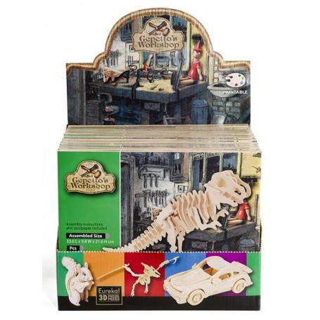 Tyrannosaurus de Gepetto Puzzle 3D - Eureka! 3D Puzzle