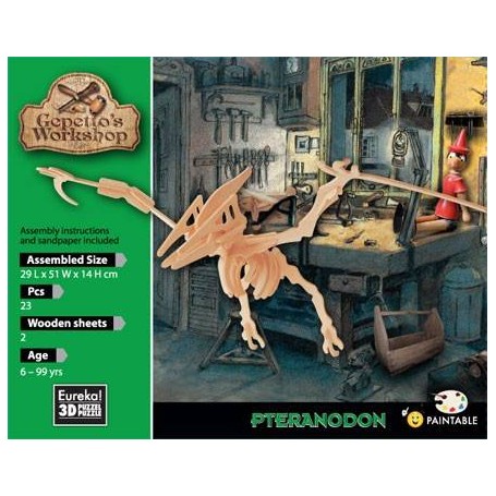 Le Ptéranodon de Gepetto Puzzle 3D - Eureka! 3D Puzzle