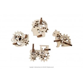 U-Fidgets Modèle Mini Tribiks - Ugears Models