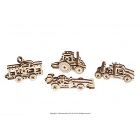U-Fidgets Modèle Mini Véhicules - Ugears Models