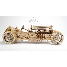 UgearsModels - U-9 Grand Prix Car Puzzle 3D
