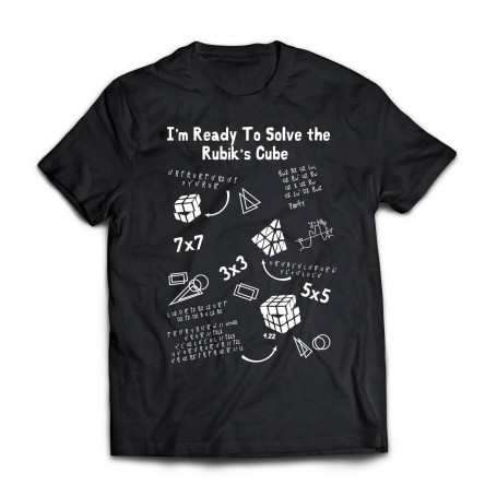 T-Shirt Im Ready To Solve The Cube - Kubekings