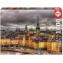 Puzzle Educa Vues de Stockholm, Suède de 1000 pièces - Puzzles Educa