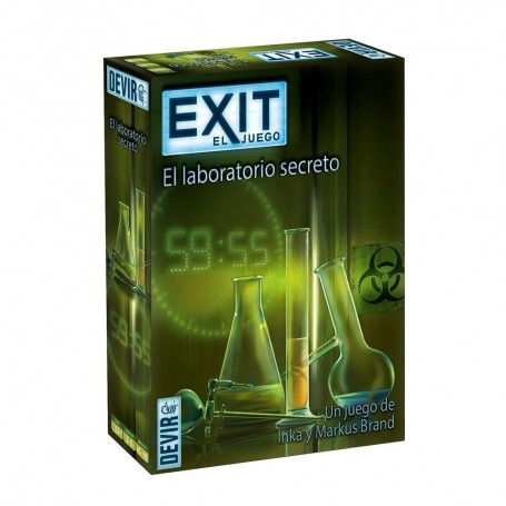 Devir Exit - El laboratorio secreto - Juego de escape - Devir