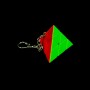 Porte-clés Mini Pyraminx - 