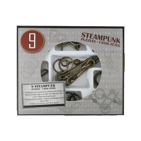 Steampunk Puzzles Boîte grise - 