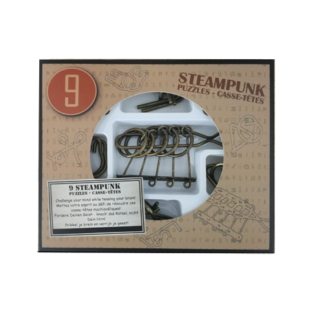 Steampunk Puzzles boîte brune - 1