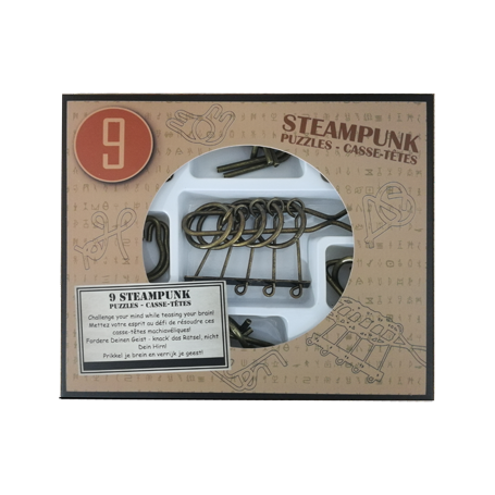 Steampunk Puzzles boîte brune - 