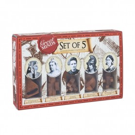 Geat Minds - Set de 5 rompecabezas - Womens Professor Puzzle - 1