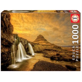 Puzzle Educa Cascade en Islande de 1000 pièces Puzzles Educa - 1