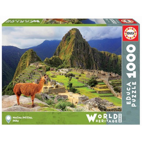 Puzzle Educa Machu Picchu, Perou de 1000 pièces - Puzzles Educa