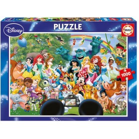 Puzzle Educa Le monde merveilleux de Mickey II de 1000 pièces Puzzles Educa - 1