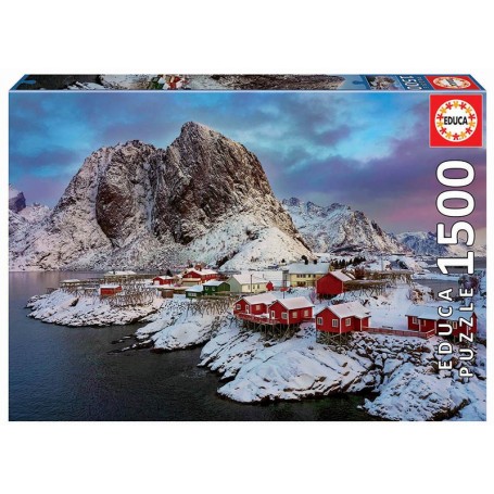 Puzzle Educa Îles Lofoten, Norvège de 1500 pièces - Puzzles Educa