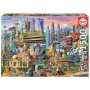 Puzzle Educa Symboles de l'Asie de 1500 pièces - Puzzles Educa