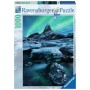 Puzzle Ravensburger Aurore boréale Stetind, Norvège de 1000 pièces - Ravensburger
