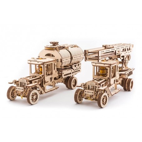 UgearsModels - Ensemble d´élements complémentaires pour le camion Puzzle 3D Ugears Models - 1