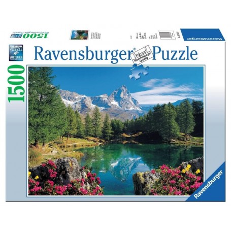 Puzzle Ravensburger Matterhorn, Bergsee 1500 P 