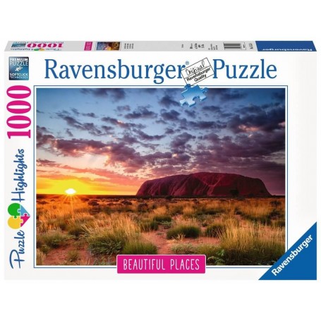 Puzzle Ravensburger Ayers Rock, Australie de 1000 Pièces - Ravensburger