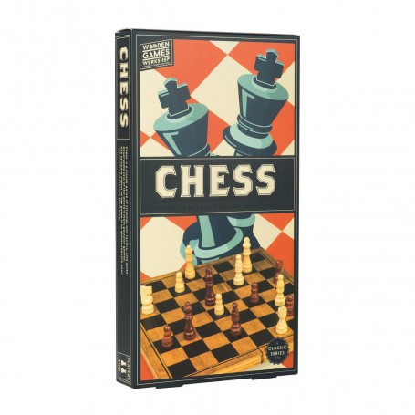 Jeu d'échecs en bois pliable - Professor Puzzle