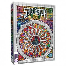 Sagrada - Jeu de Société de Dés Devir – Édition en espagnol Devir - 1