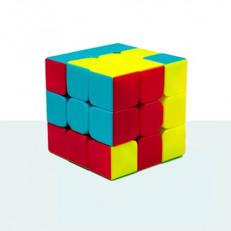 Gobus Warrior W 3x3x3 YongShi W Cube Magique Cube de Puzzle Cube de Vitesse (Jelly Color Stickerless