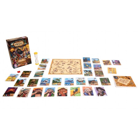 La carte des pirates - Tranjis Games