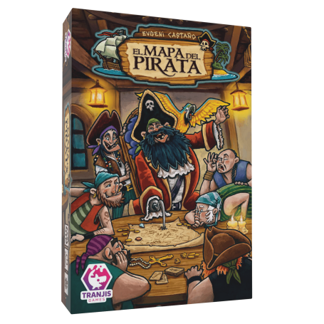 La carte des pirates - Tranjis Games