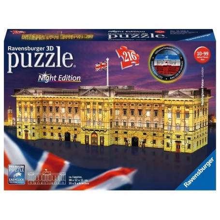Puzzle Ravensburger 3D Buckingham Palace illuminé 216 Pièces - Ravensburger