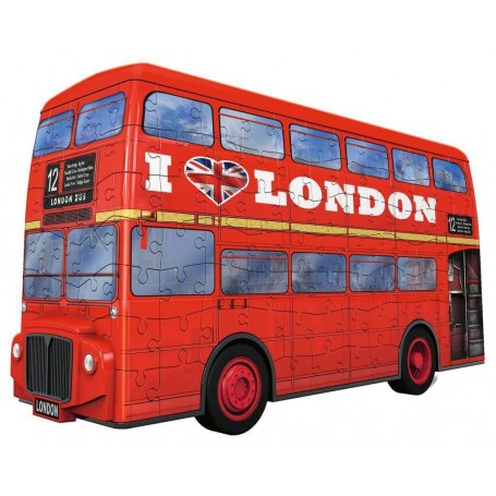 Puzzle Ravensburger 3D Bus londonien 216 Pièces Ravensburger - 1