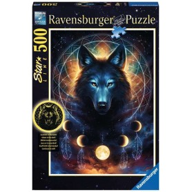 Puzzle Ravensburger Loup lumineux 500 Pièces Ravensburger - 1