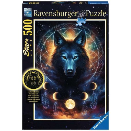 Puzzle Ravensburger Loup lumineux 500 Pièces - Ravensburger