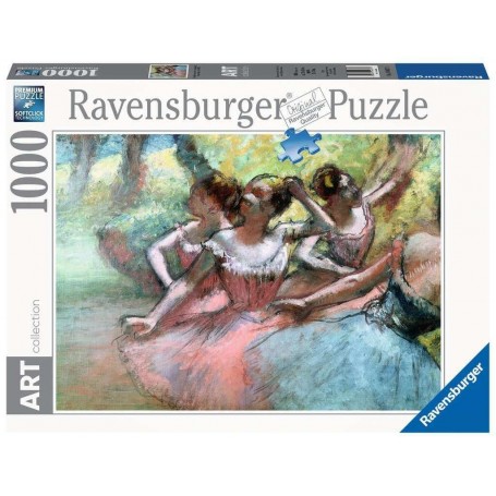 Puzzle Ravensburger Cuatro Bailarinas en el Escenario 1000 Pièces - Ravensburger