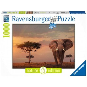 Puzzle Ravensburger Éléphant Masai Mara 1000 Pièces Ravensburger - 1