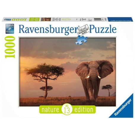 Puzzle Ravensburger Éléphant Masai Mara 1000 Pièces - Ravensburger