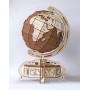 Puzzle eco Wood Art Globe terrestre marron 393 Pièces - Eco Wood Art