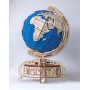 Puzzle eco Wood Art Globe terrestre bleu 393 Pièces - Eco Wood Art