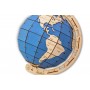 Puzzle eco Wood Art Globe terrestre bleu 393 Pièces - Eco Wood Art