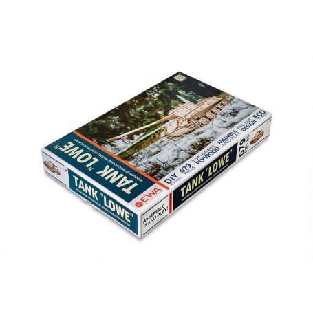 Puzzle eco Wood Art Réservoir Panzer VII Löwe 679 Pièces - Eco Wood Art