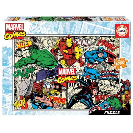 Puzzle Educa Marvel Comics 1000 pièces - Puzzles Educa