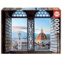 Puzzle Educa vues de Florence de 1000 pièces - Puzzles Educa